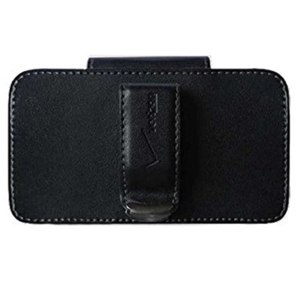 Universal Black Leather Verizon Case with Rotating Belt Clip